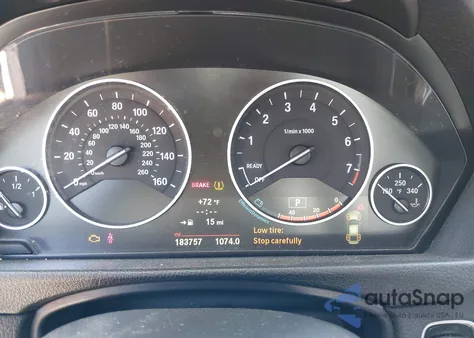 2014 BMW 328I xDrive из США, поврежденный, VIN WBA3B5C59EP540972